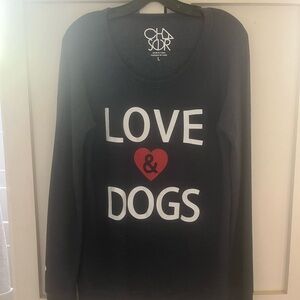 Chaser Navy Love & Dogs Pet Sweatshirt
